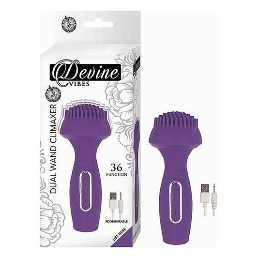 Devine Vibes Dual Wand - Unleash Powerful Pleasure - Body Wands
