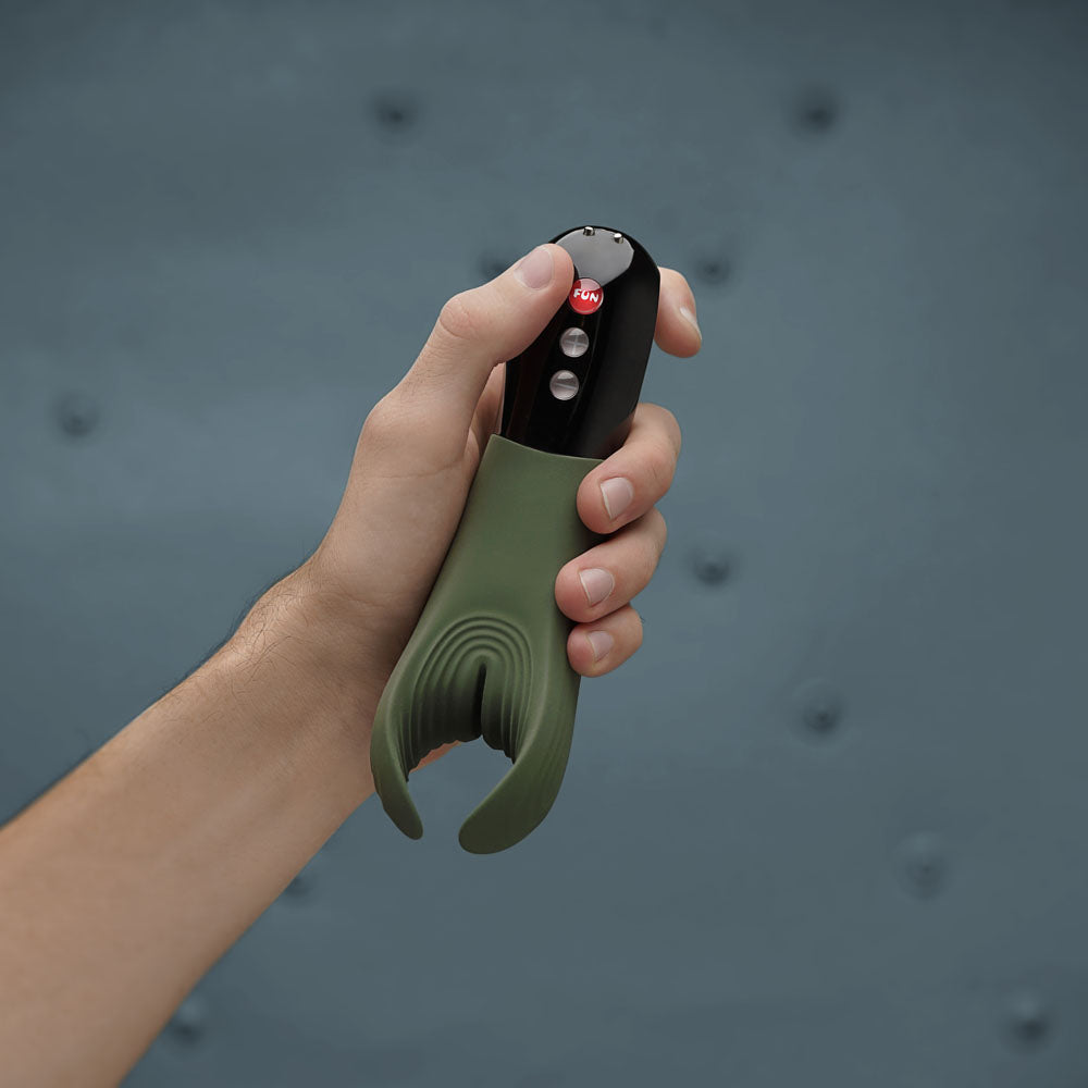 Fun Factory Manta Vibrating Male Stroker Masturbators and Strokers
