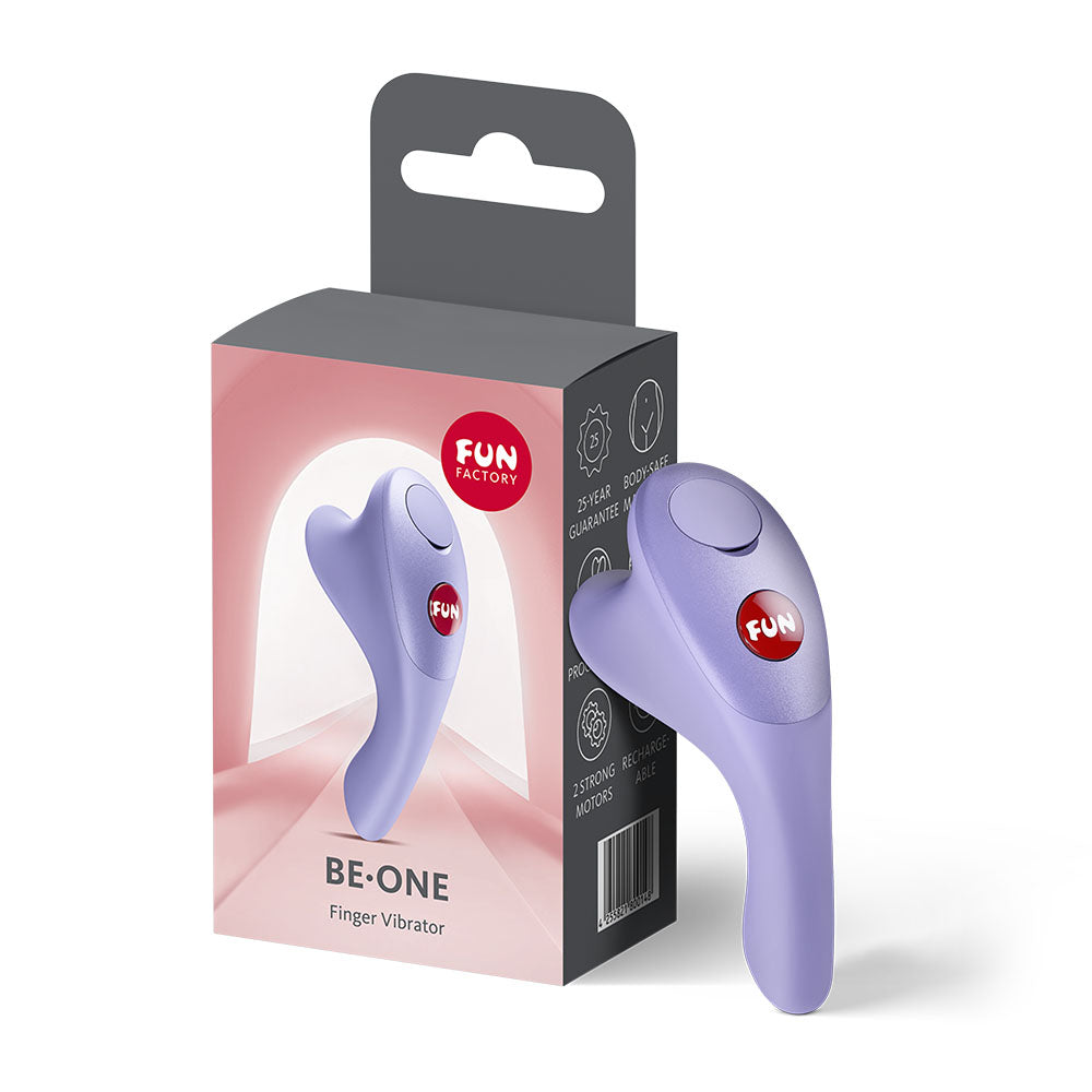 Fun Factory BE-ONE USB-C Rechargeable Finger Stimulator - Finger and Tongue Vibrators