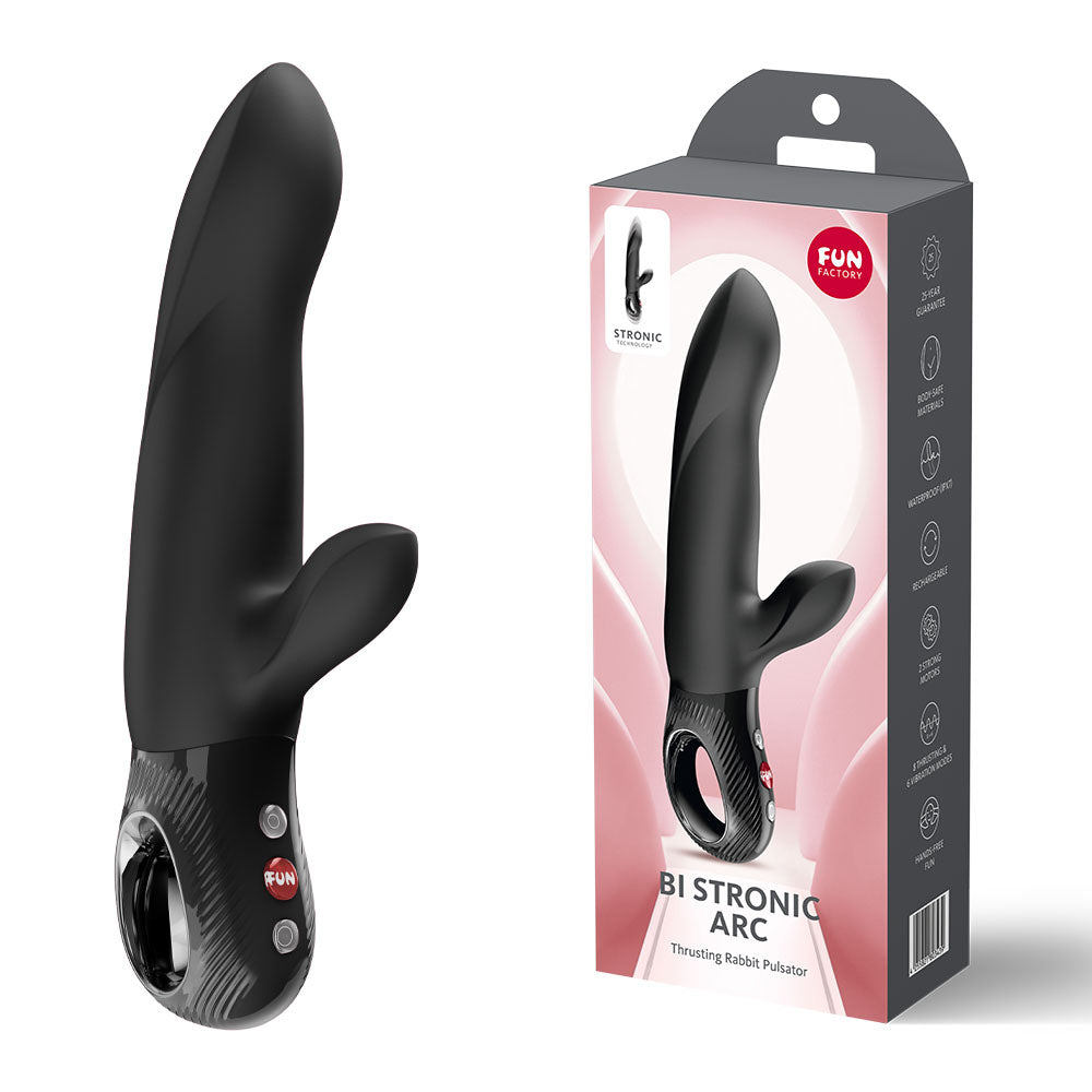 Fun Factory BI STRONIC ARC Thrusting Rabbit Vibrator Rabbit Vibrators
