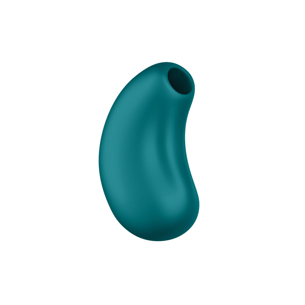 Fun Factory CHERIE USB Rechargeable Air Pulse Stimulator Green Clit Ticklers and Pulsators