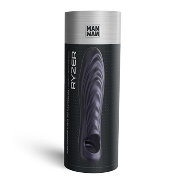 MANWAN Ryzer Mens Silicone Penis Sleeves Penis Sleeves and Extenders