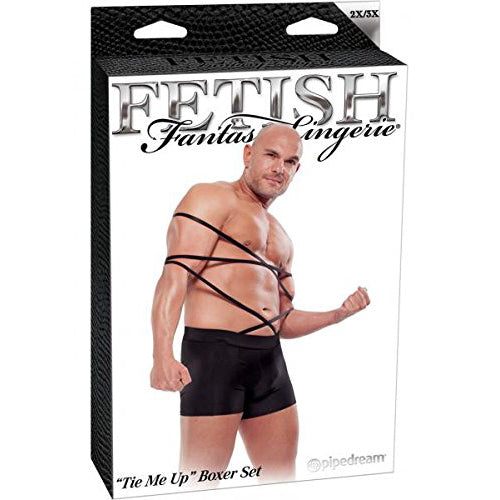 Fetish Fantasy Tie Me Up Male BDSM Play Boxer Set Mens Briefs And Boxers