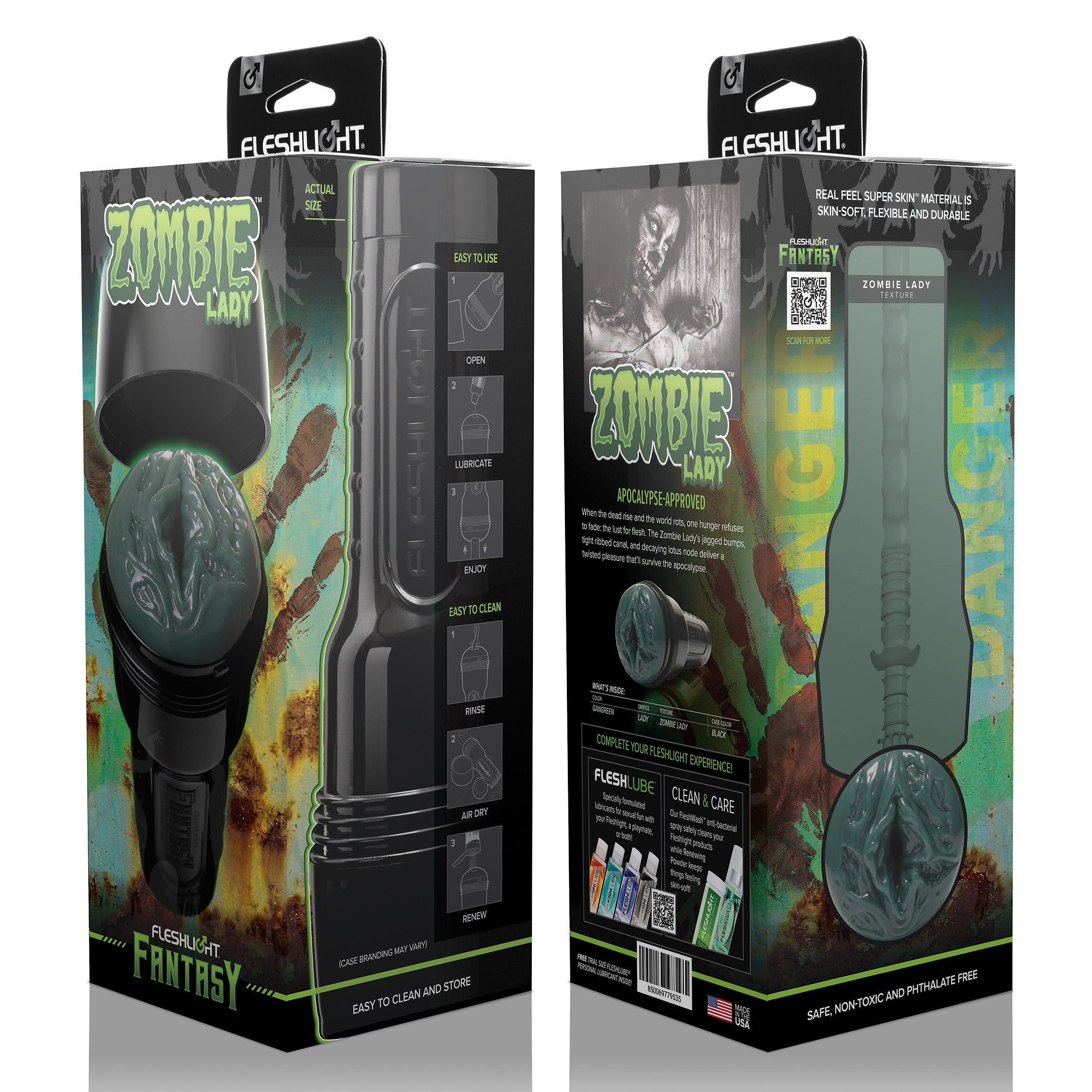 Fleshlight Fantasy Zombie Mens Pleasure Stroker Masturbators and Strokers