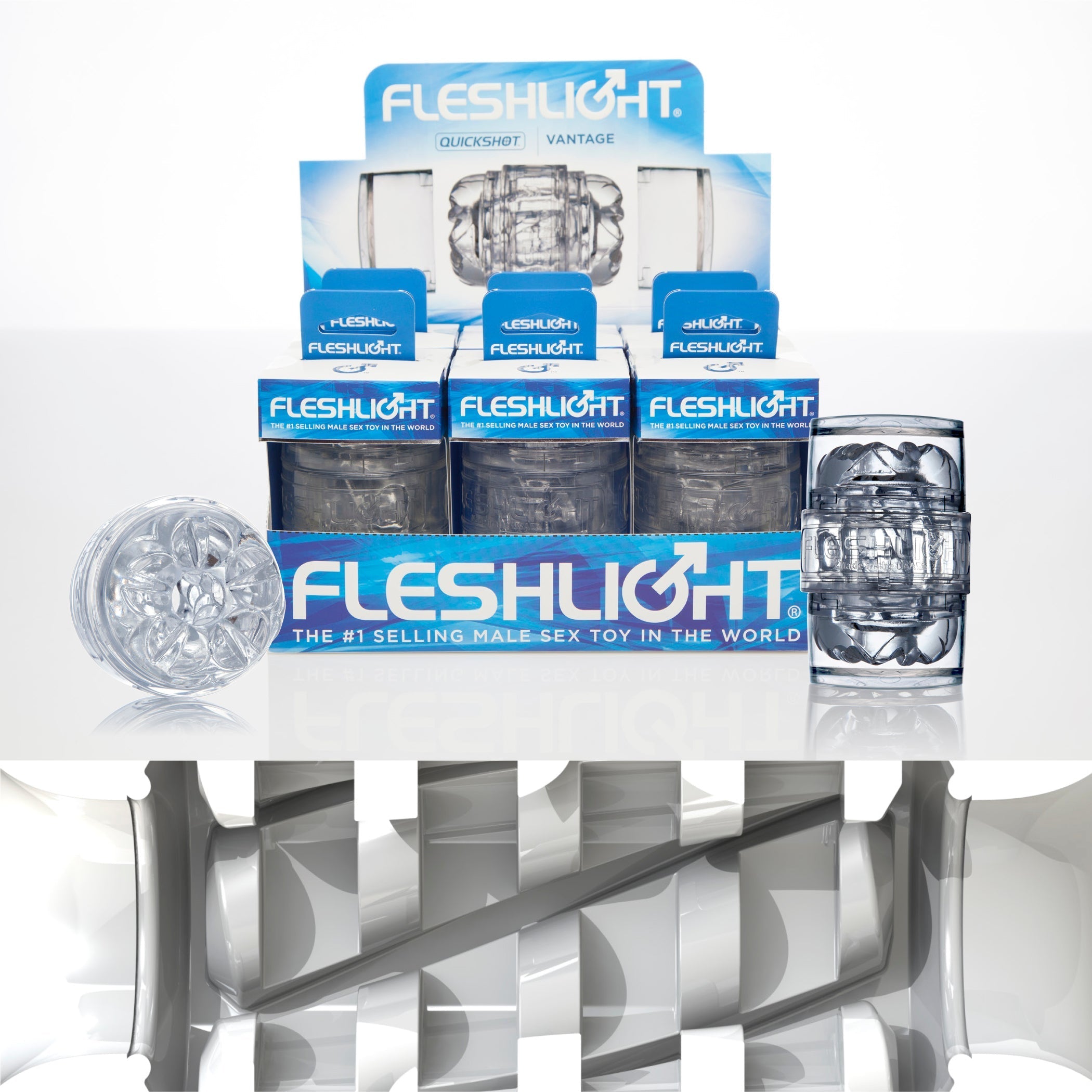 Fleshlight Quickshot Vantage Realistic Male Masturbator Sleeve Fleshlight Male Masturbators