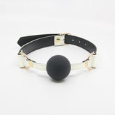 Love In Leather Glow in the Dark Gag With Ball Default Title Bondage Gags and Bits