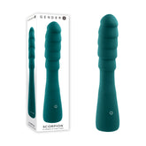 Gender X SCORPION USB Rechargeable G Spot Vibrator Green G-Spot Vibrators