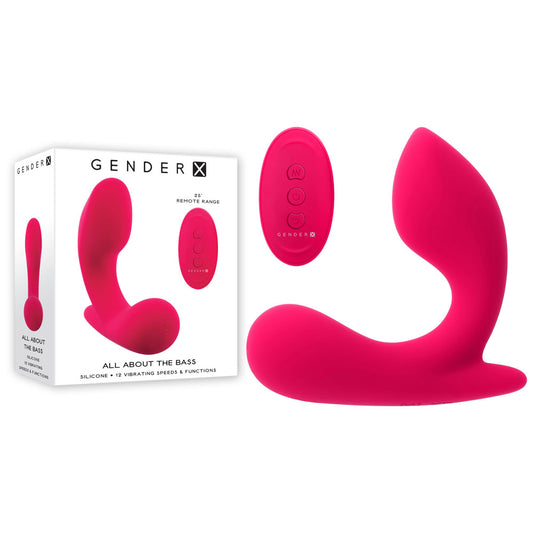 Gender X ALL ABOUT THE BASS Remote Controlled Wearable Vibrator - Remote Control Vibrators