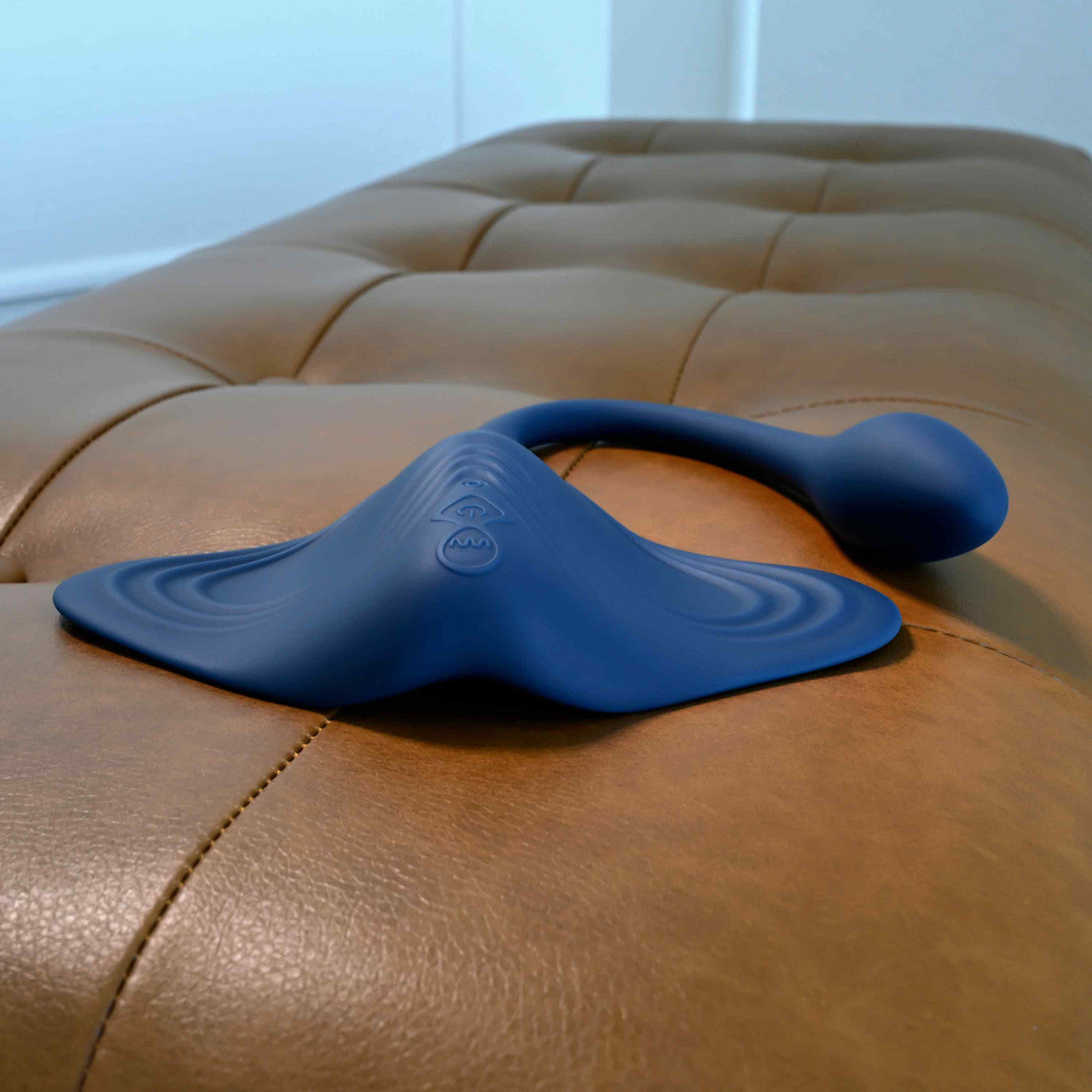 Gender X DAILY GRIND Vibrating Grinding Pad with Anal Plug Blue Clit Ticklers and Pulsators