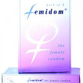 Four Seasons Femidom For Her The Female Condoms 3 Pack Condoms