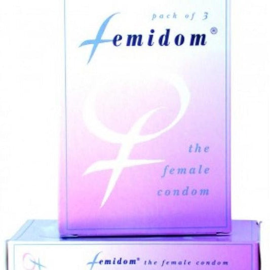 Four Seasons Femidom For Her The Female Condoms 3 Pack Condoms