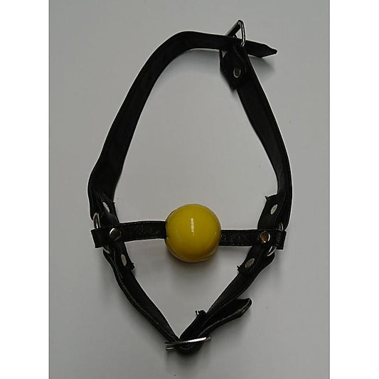 Fetish Toy Box Ball Gag with Face Harness - Bondage Gags and Bits