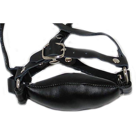 Bound for Pleasure Bit Gag Leather - Bondage Gags and Bits