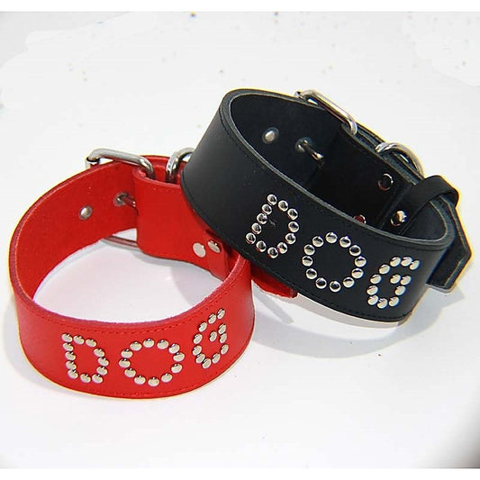 DOG Leather BDSM Collar