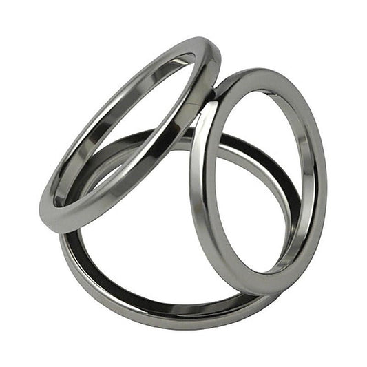 Triple Cock and Ball Ring