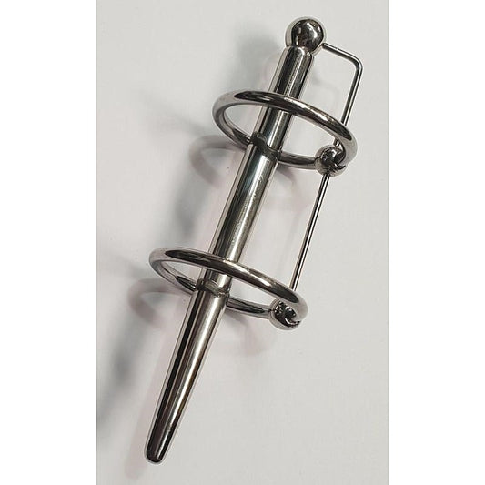 Prince Albert Plug & Dual Glans Cock Ring - Penis Plugs