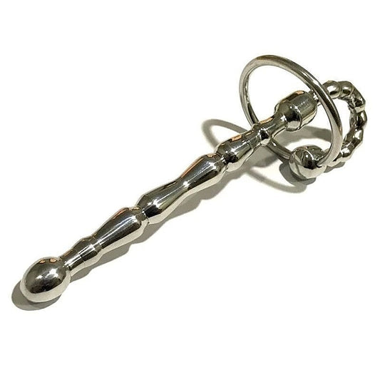 Spinal Penis Plug With Glans Ring - Penis Plugs