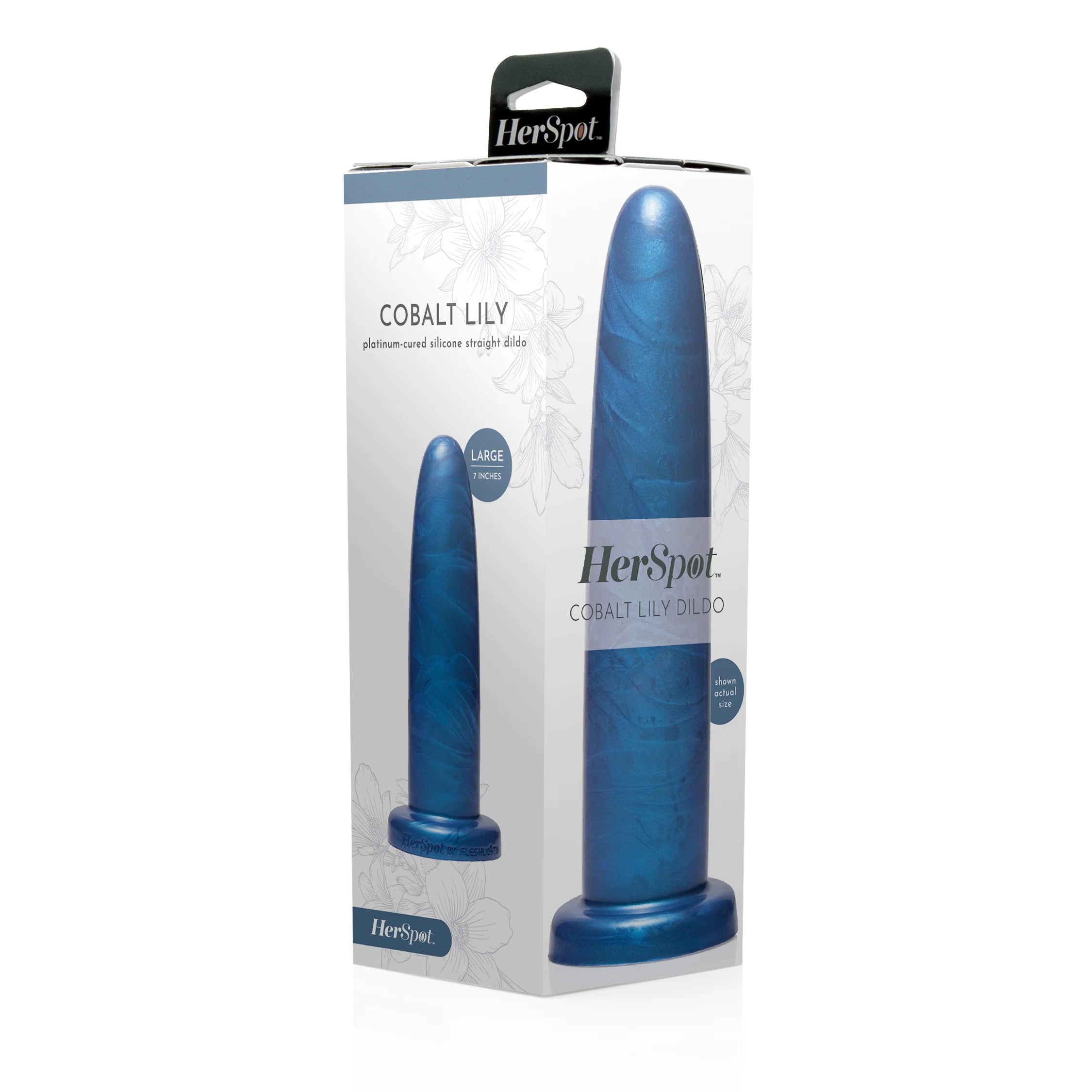 Fleshlight Cobalt Lily Ultimate Pleasure Silicone Dildo Realistic Dildos