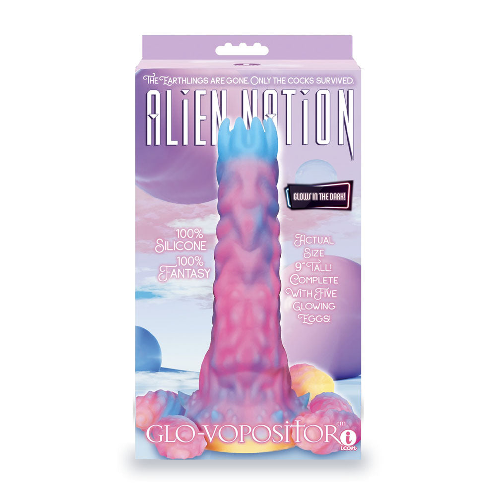 Icon Brands Alien Nation Glovopositor Fantasy Dildo Non-Realistic Dildos