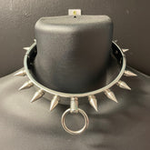 Spiked Metal BDSM Collar Collars and Leads