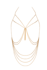 Muse Tassel BDSM Chain Harness O/S Cuffs And Restraints