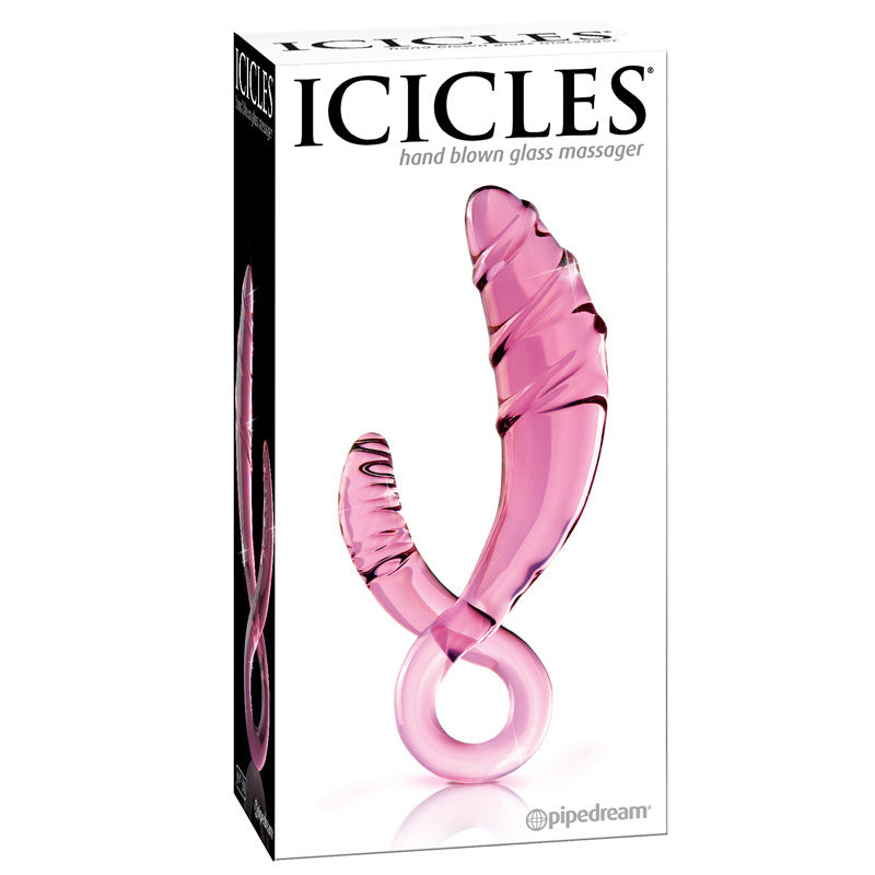 Pipedream Icicles No 30 Hand Blown Glass Massager Glass Sex Toys