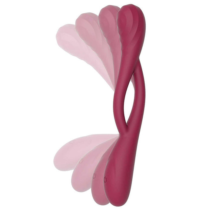 Adam & Eve INFINITY USB Rechargeable Bendable Vibrator Red G-Spot Vibrators