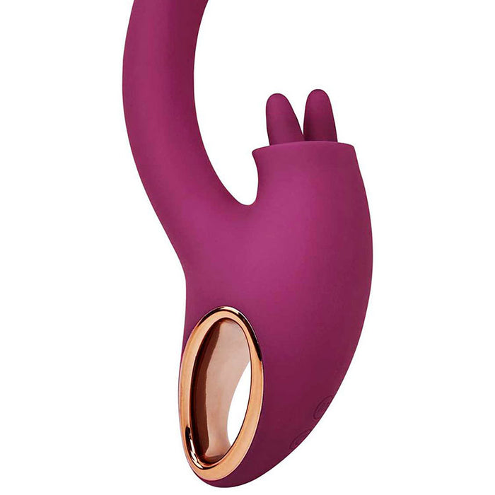 Adam & Eve ROSE GOLD CLIT TICKLER Rabbit Vibrator Rabbit Vibrators