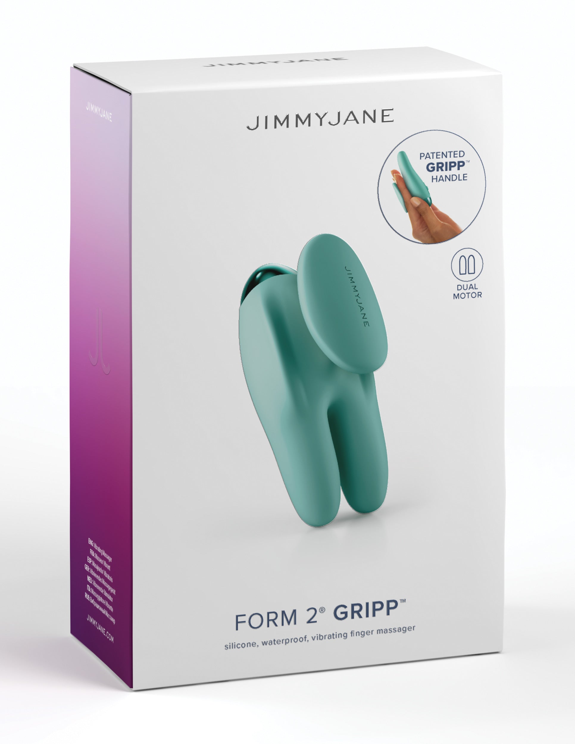 JimmyJane Form 2 Gripp Multi Functions Clitoral Massager Clit Ticklers and Pulsators