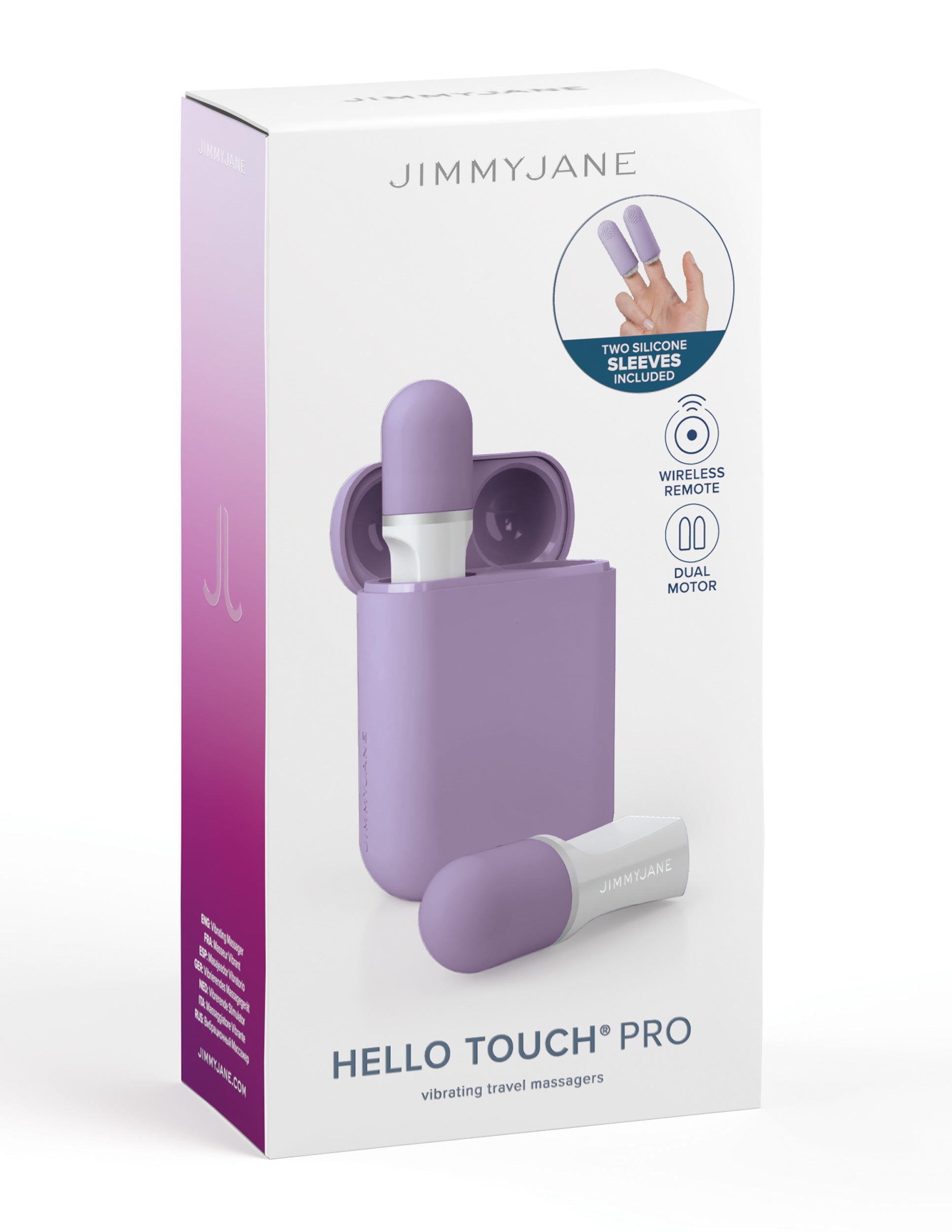 JimmyJane Hello Touch Pro Multi Functions Finger Stimulator Finger and Tongue Vibrators