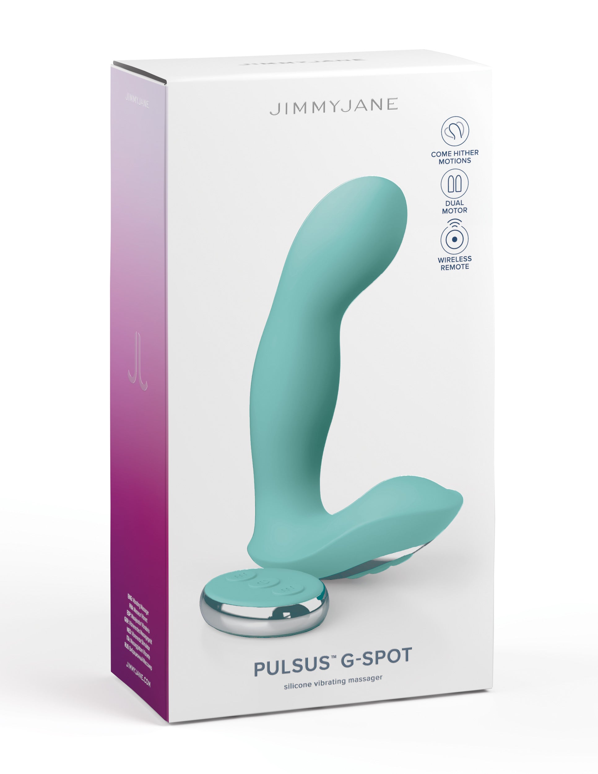 JimmyJane Pulsus Remote Controlled G-Spot Vibrator Waterproof Vibrators