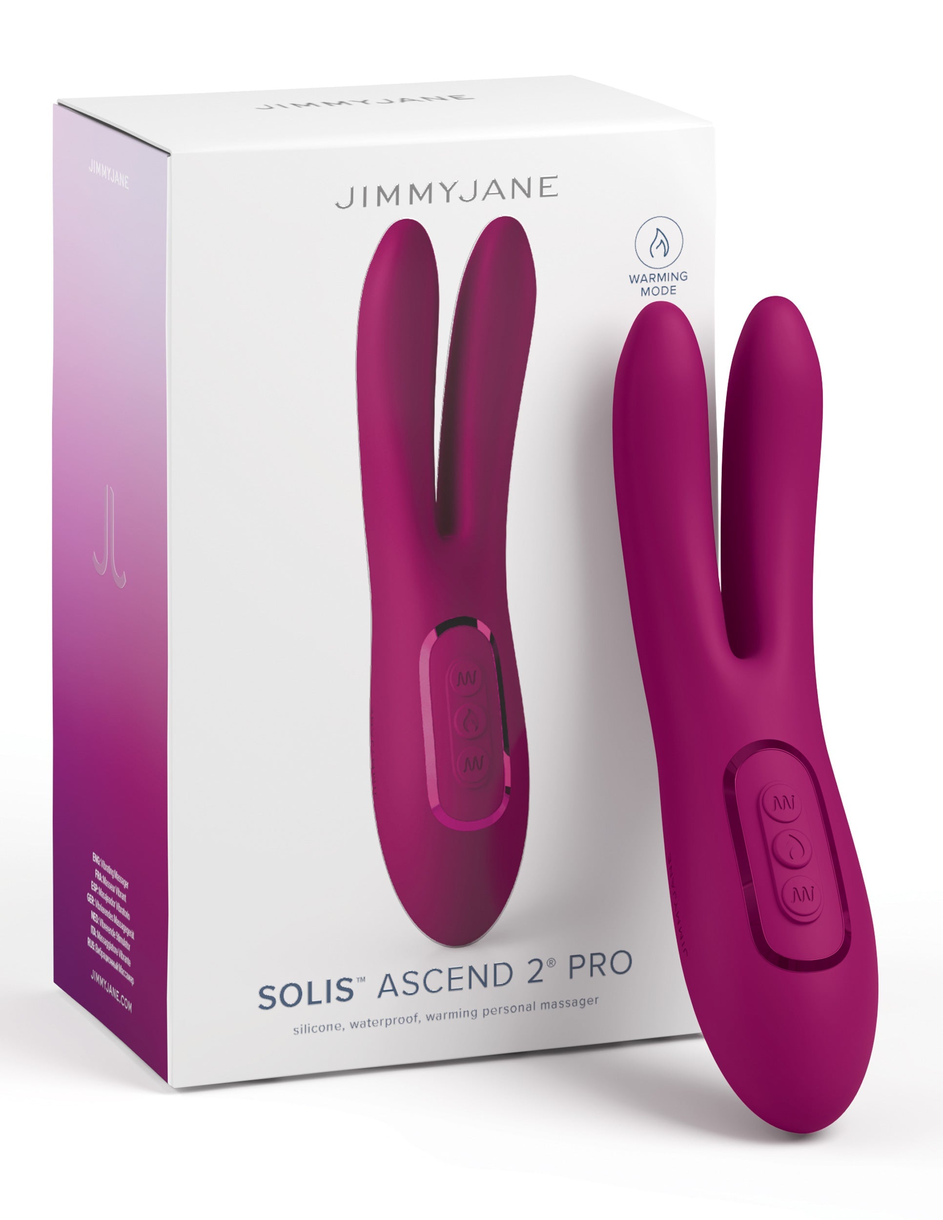 JimmyJane Solis Ascend 2 PRO Clitoral Massager Clit Ticklers and Pulsators
