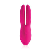 JimmyJane Ascend 2 Rechargeable Dual Tip Clitoral Vibrator Pink Clit Ticklers and Pulsators