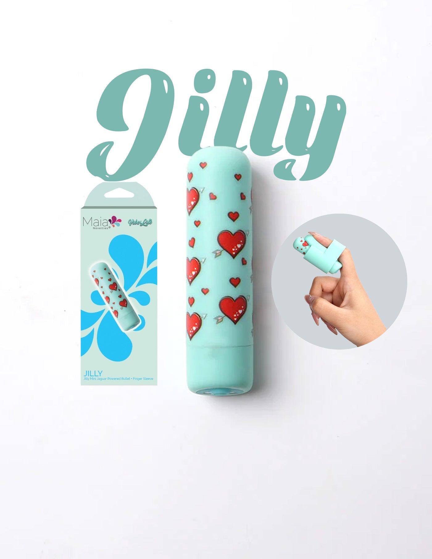 Maia JILLY USB Rechargeable Powerful Finger Stimulator - Finger and Tongue Vibrators