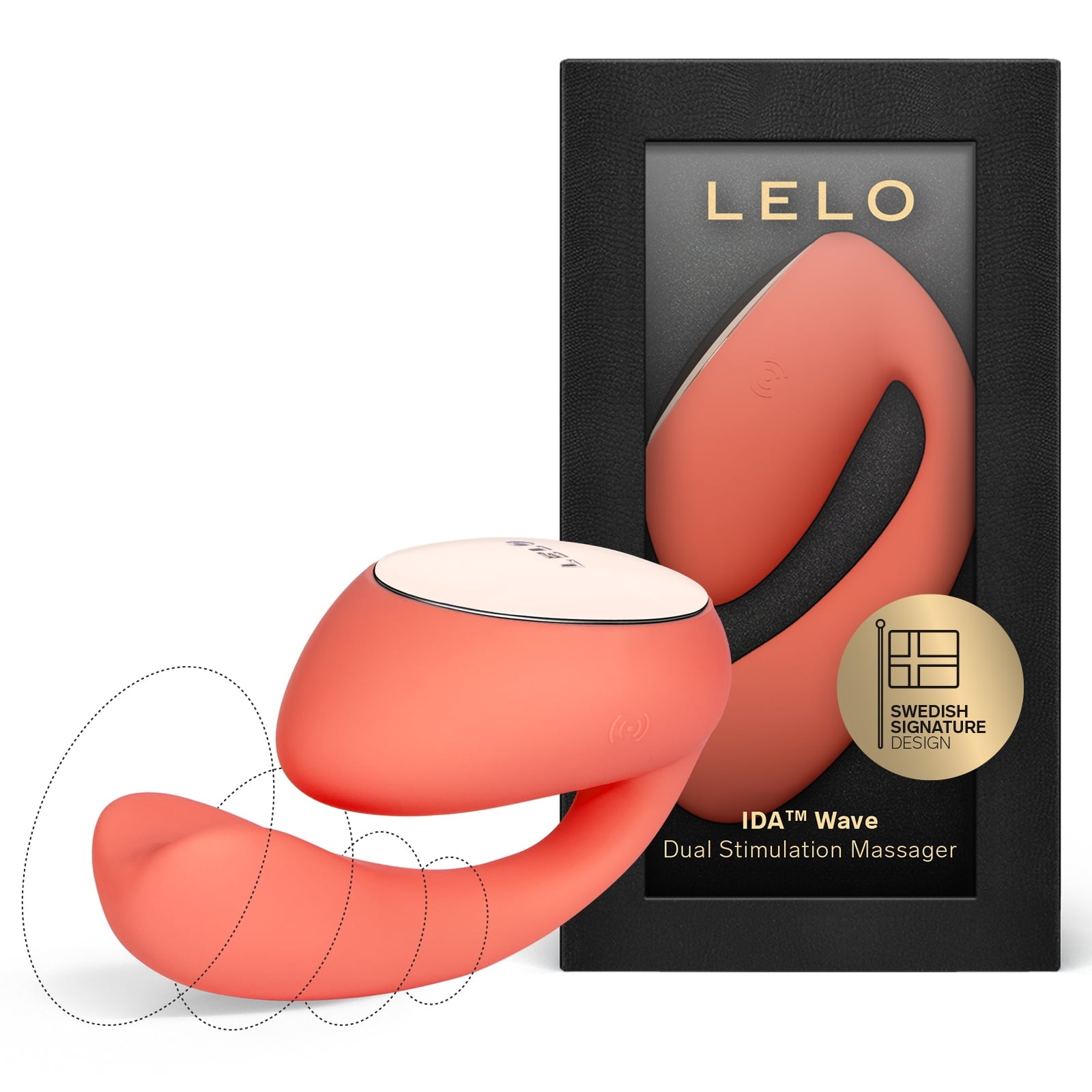 Lelo Ida Wave Dual App Controlled G Spot Vibrator Remote Control Vibrators