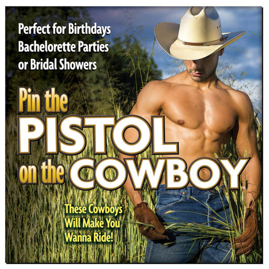 Little Genie Pin The Pistol On The Cowboy Hens Party Game - Sex Games, Coupons and Tricks