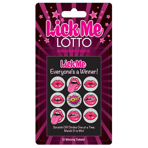 Little Genie Lick Me Lotto Naughty Scratcher Party Gifts and Novelties