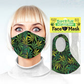 Little Genie Super Fun POT LEAF Novelty Face Mask Masks And Blindfolds