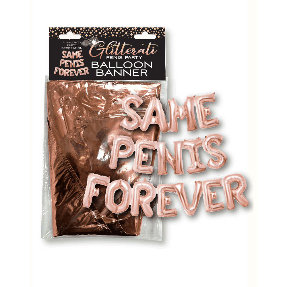 Little Genie Glitterati Hens Party Decoration Same Penis Forever Balloon Banner Party Gifts and Novelties