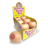 Little Genie Super Fun Squishy Boobie Stress Balls Counter Display of 12 Party Gifts and Novelties