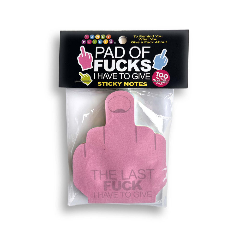 Little Genie Last Fuck I Have To Give Sticky Notes 100 Pack Default Title Party Gifts and Novelties