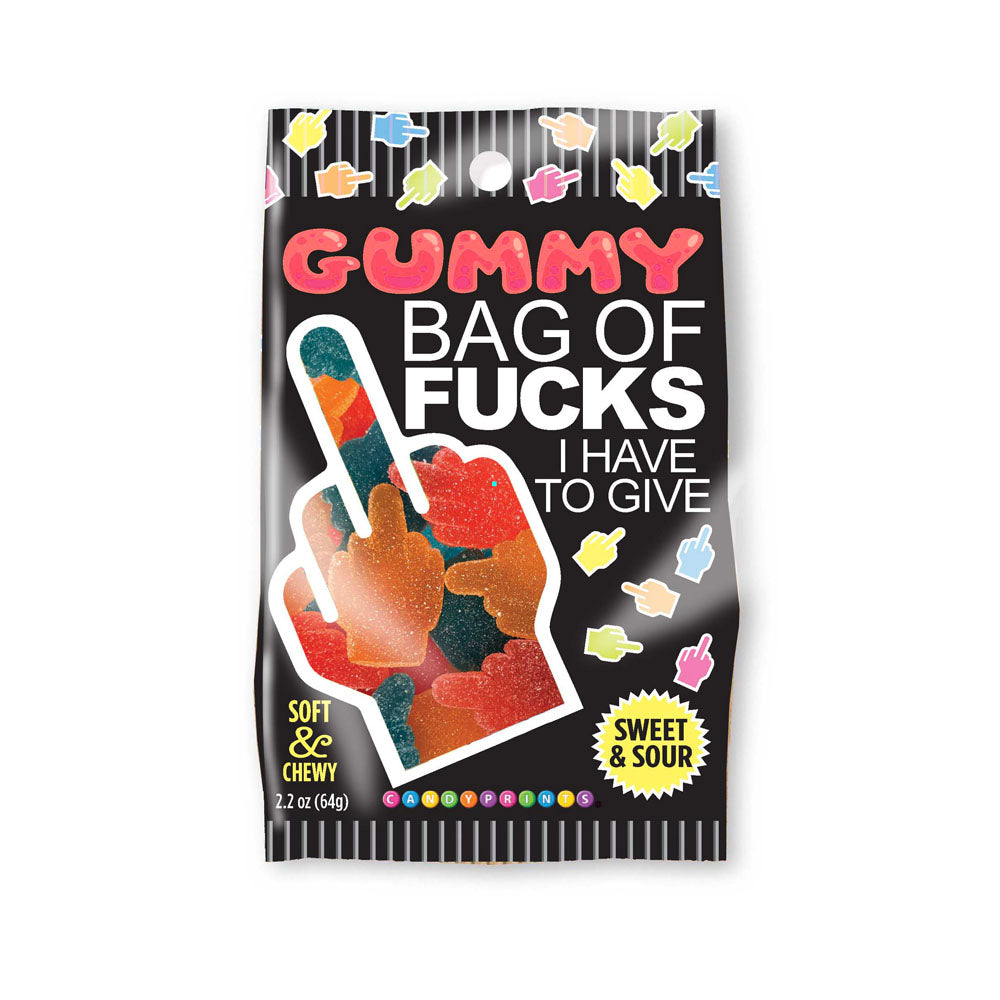 Little Genie Gummy Bag Of Fucks I Have To Give Lollies Default Title Party Gifts and Novelties