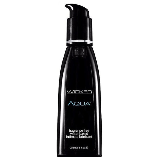 Wicked Aqua Unscented Lubricant - Water Based Lubes