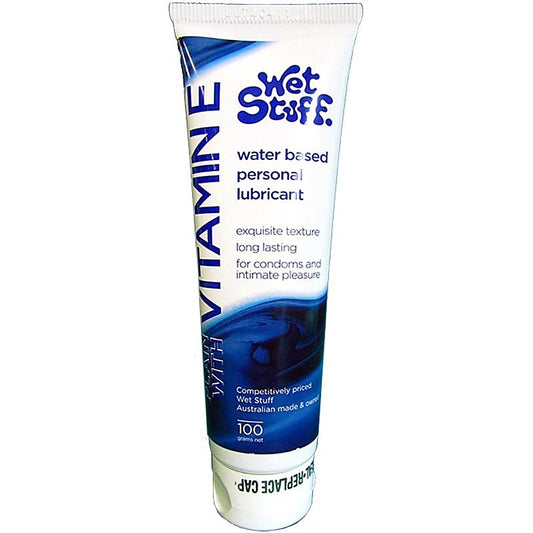 Gel Works Sensitive Skin Lubricant - Smooth, Safe, and Vitamin-Enriched - Water Based Lubes