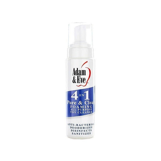 Adam & Eve Pure & Clean Foaming Cleaner 237ml - Adult Toy Cleaner