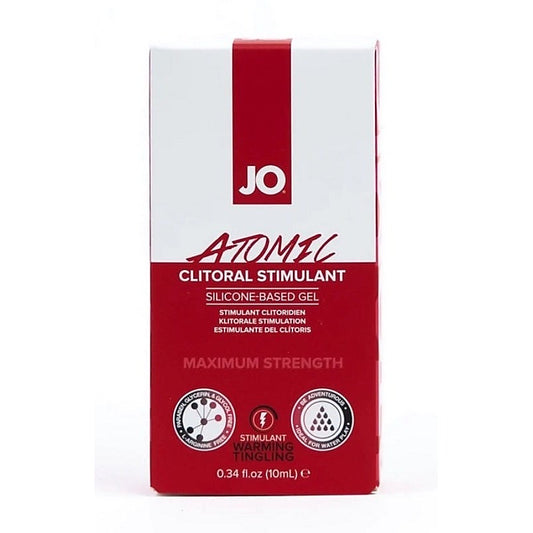 JO Clitoral Gel - Atomic 0.34 Oz / 10 ml - Silicone Based Lubes