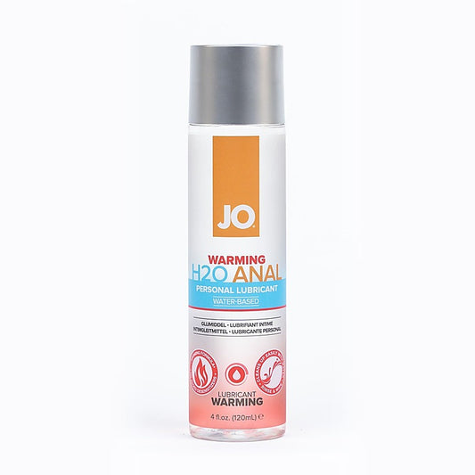 JO Anal H2O Warming Water Based Personal Lubricant - Water Based Lubes