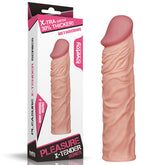 Lovetoy Pleasure X Tender Penis Extension Sleeve 5.1cm Flesh Penis Sleeves and Extenders
