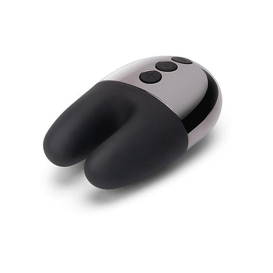 Le Wand Chrome Mini Double Vibrator - Discreet Dual Stimulation - Rabbit Vibrators