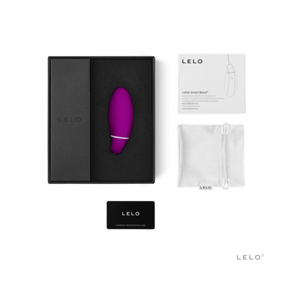 Lelo Luna Smart Bead Vibrating Kegel Exerciser Love Eggs and Kegel Exercisers